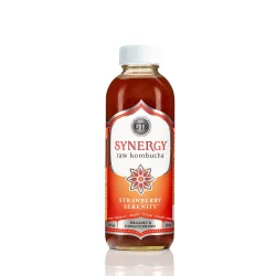 GT's Synergy Strawberry Organic Vegan Kombucha - 16 fl oz