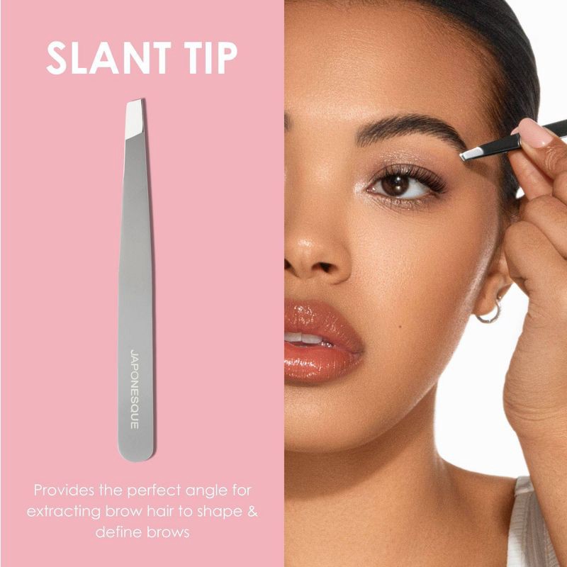 slide 5 of 10, JAPONESQUE Slant & Point Tweezer Duo, 1 ct