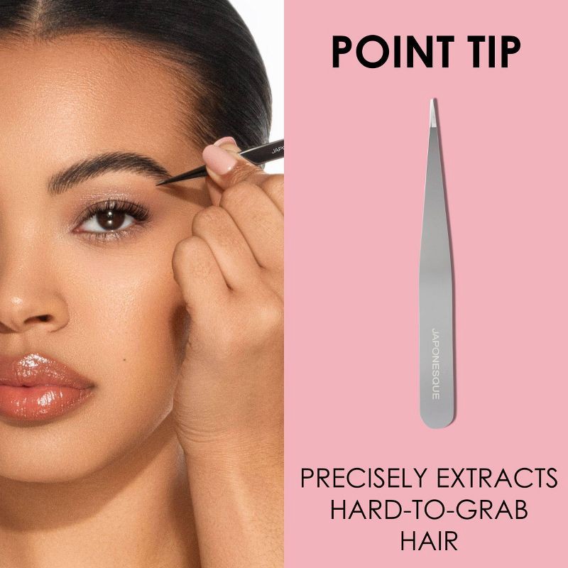 slide 8 of 12, JAPONESQUE Slant & Point Tweezer Duo, 1 ct