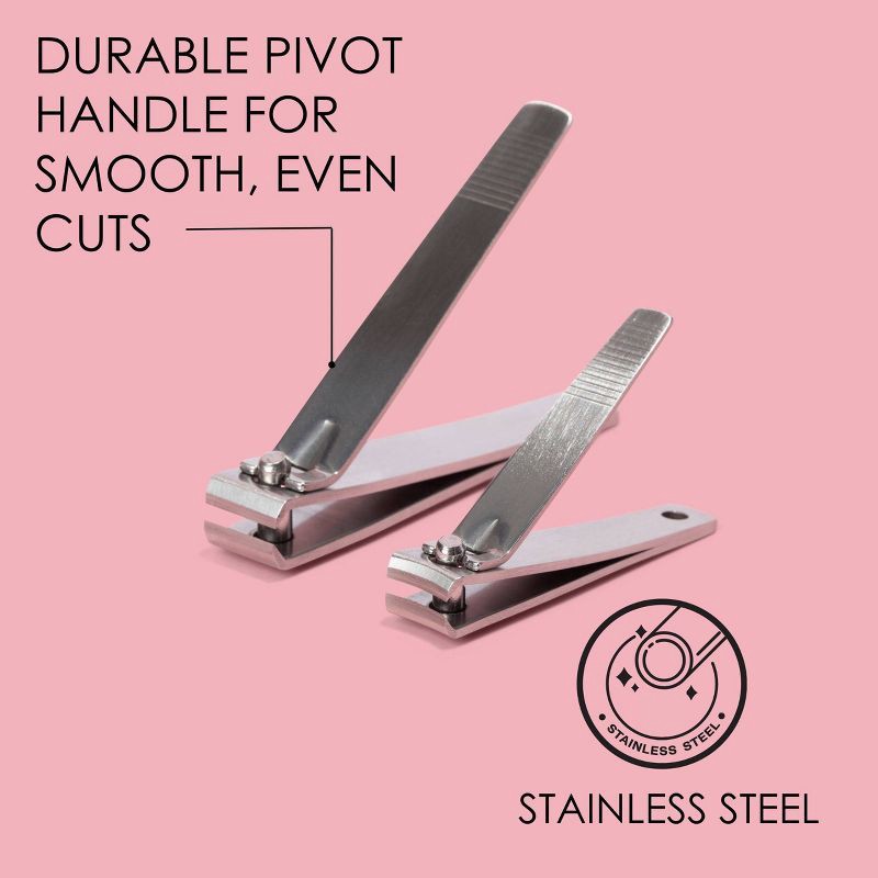 slide 6 of 8, JAPONESQUE Fingernail & Toenail Clippers, 1 ct