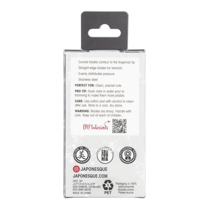 slide 8 of 8, JAPONESQUE Fingernail & Toenail Clippers, 1 ct