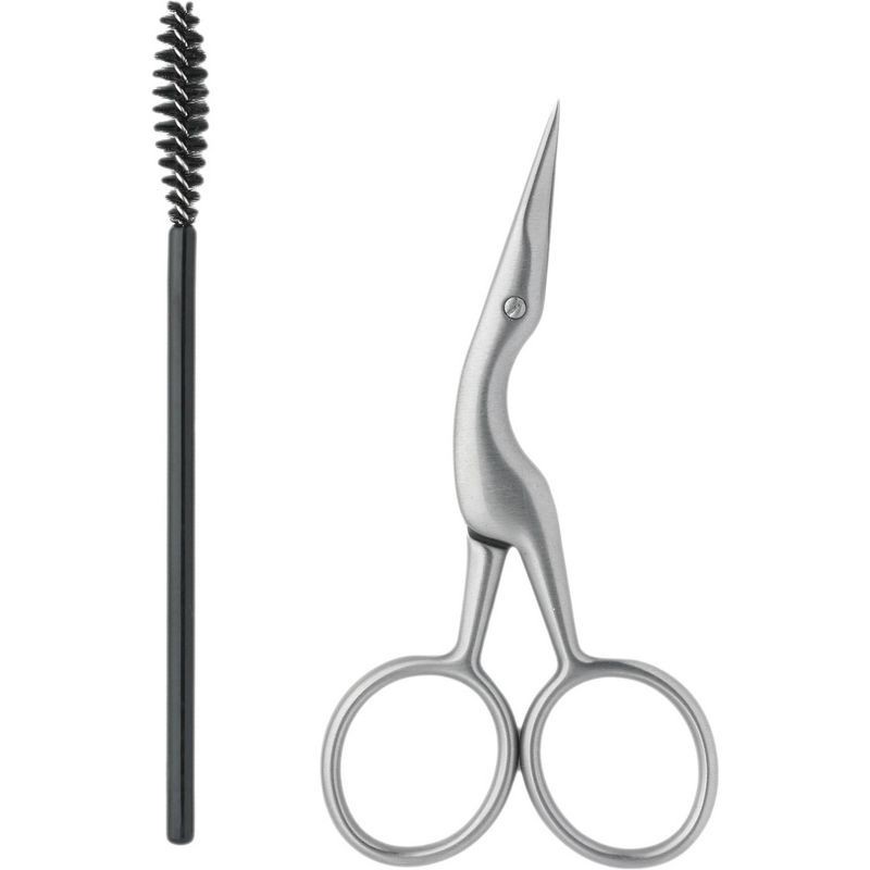 slide 5 of 9, JAPONESQUE Brow Scissor & Spoolie, 1 ct