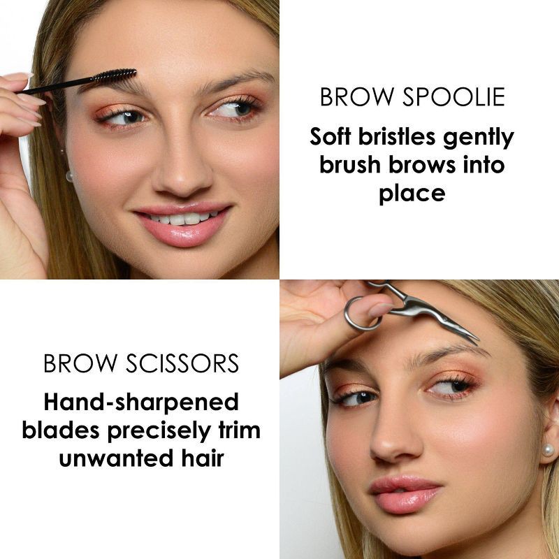 slide 8 of 9, JAPONESQUE Brow Scissor & Spoolie, 1 ct