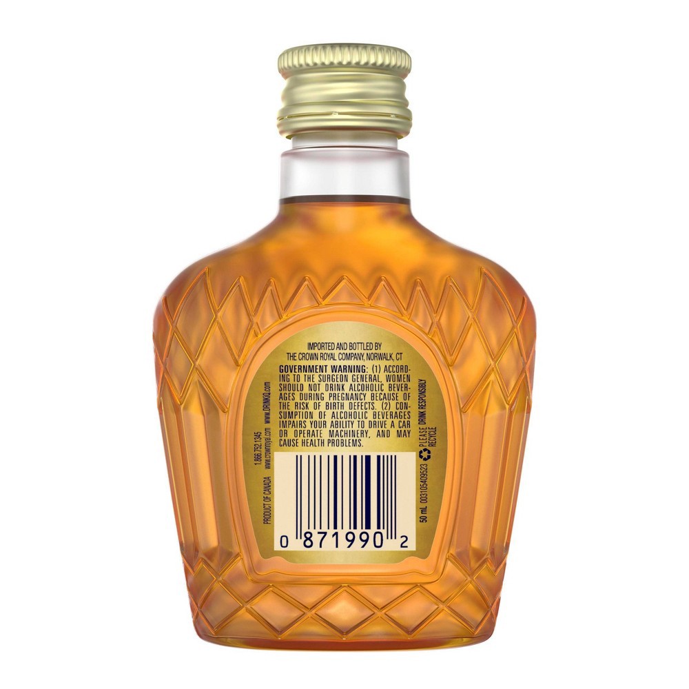slide 2 of 3, Crown Royal Canadian Whisky - 50ml Plastic Bottle, 50 ml
