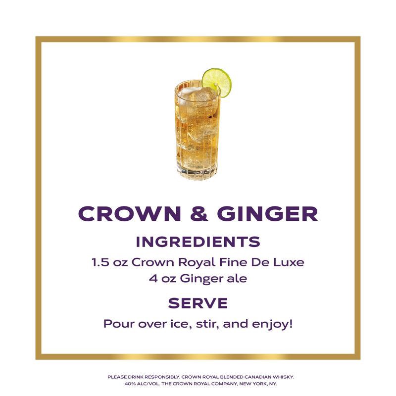 slide 3 of 15, Crown Royal Canadian Whisky - 50ml Plastic Bottle, 50 ml