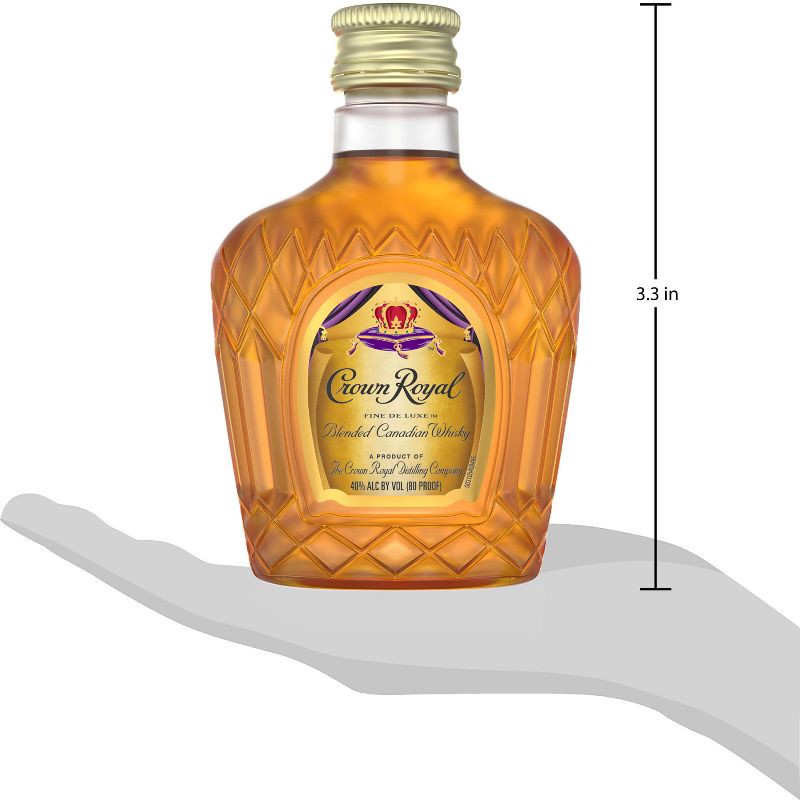 slide 7 of 7, Crown Royal Canadian Whisky - 50ml Plastic Bottle, 50 ml