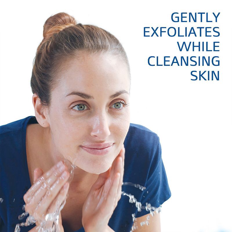 slide 2 of 6, Cetaphil Extra Gentle Exfoliating Face Wash Daily Scrub - 6 fl oz, 6 fl oz