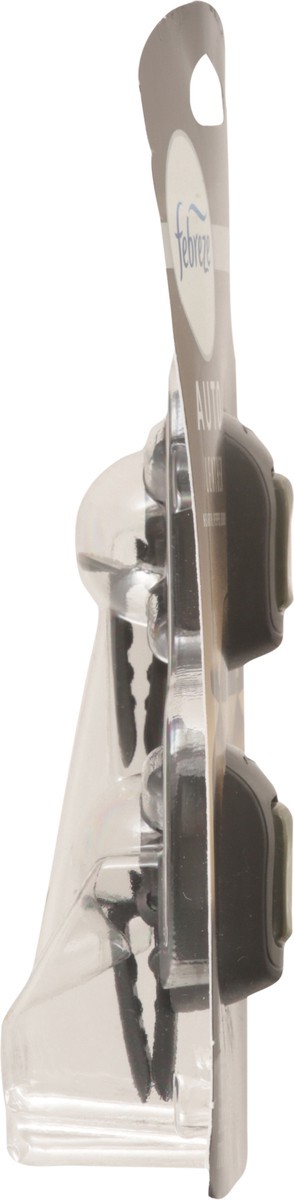 slide 4 of 12, Febreze Auto Leather Air Freshener Vent Clip - .14 FZ, 0.14 fl oz