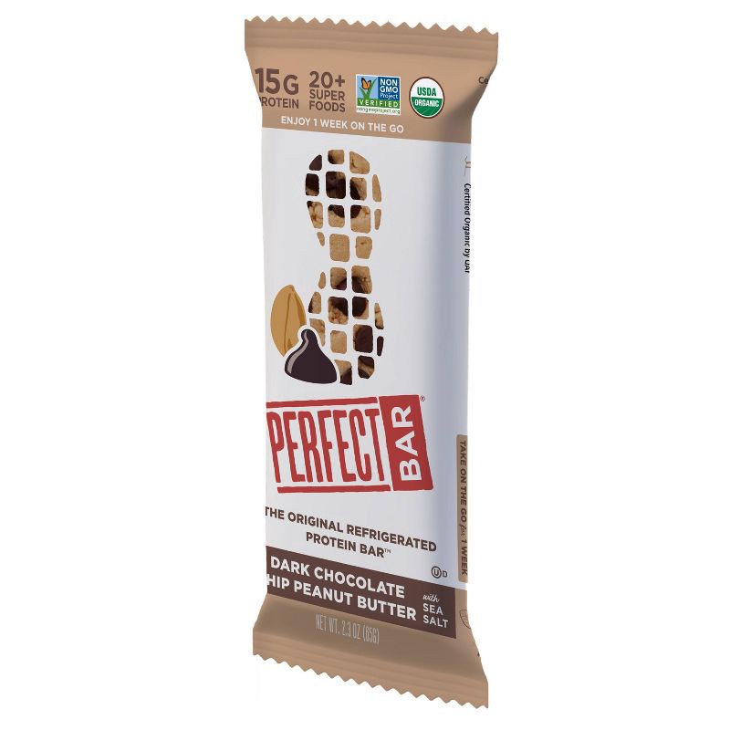 slide 11 of 16, Perfect Bar Dark Chocolate Peanut Butter with Sea Salt - 2.3oz, 2.3 oz