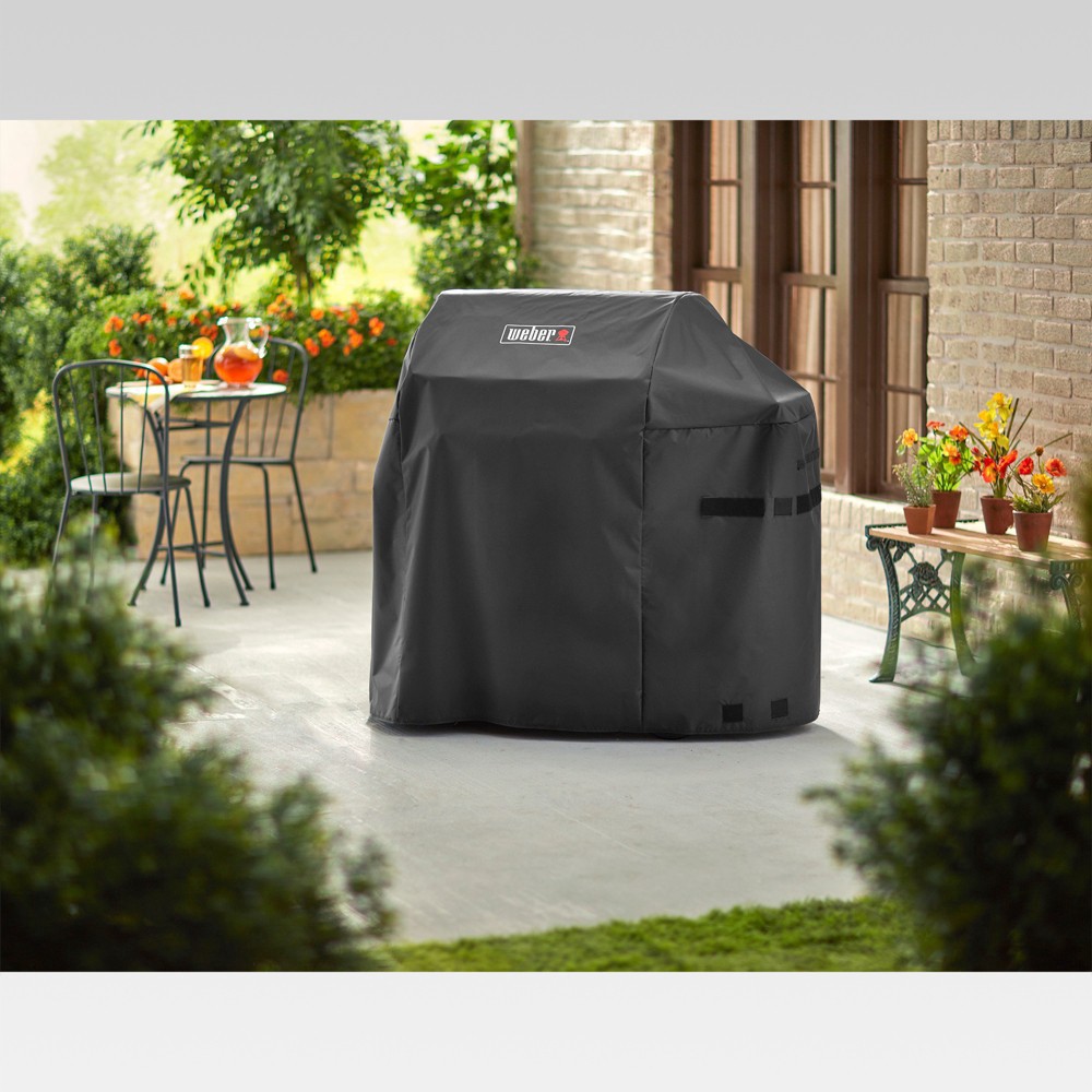 slide 2 of 3, Weber Spirit 300 and Spirit II 300 Series Grill Cover - Black, 1 ct