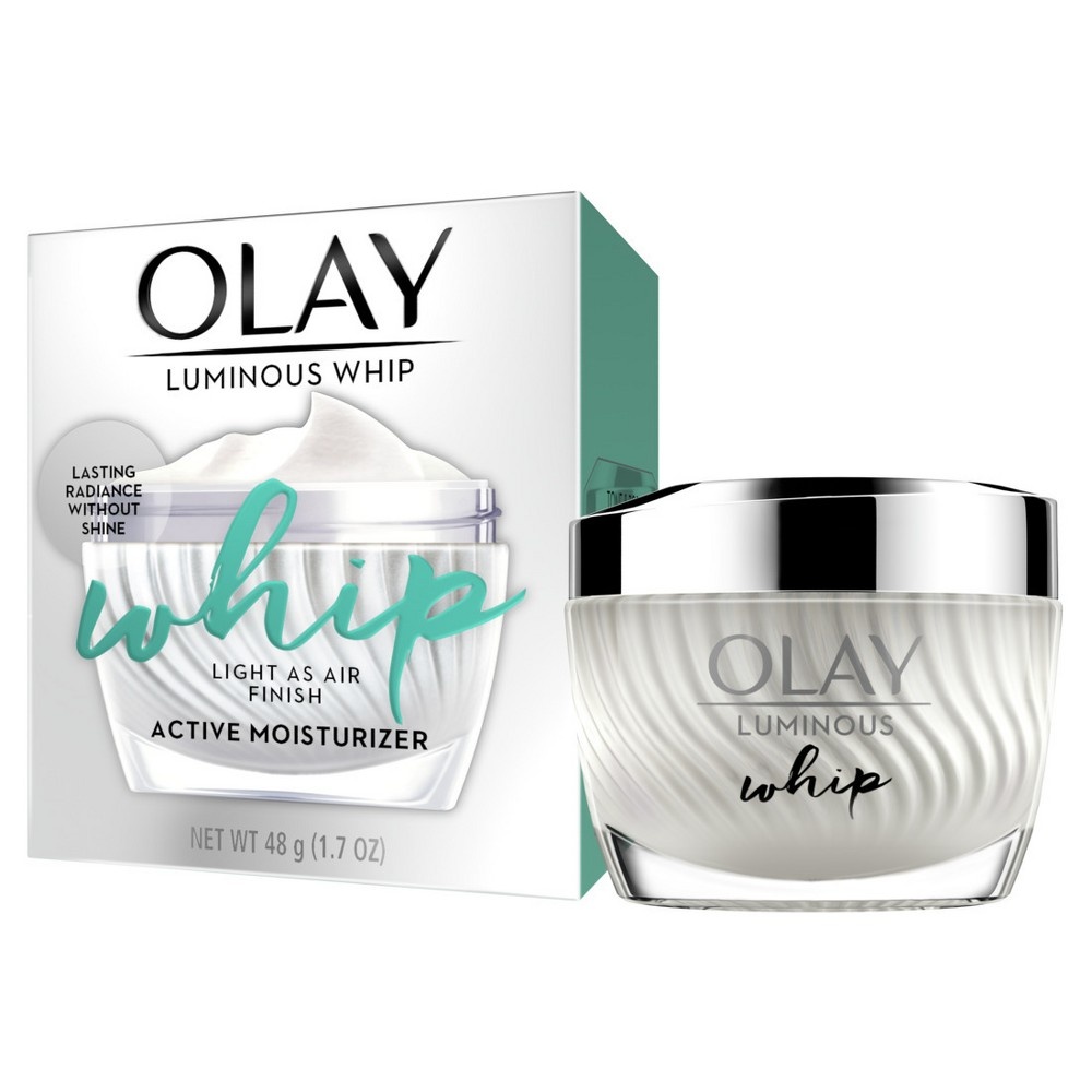 slide 4 of 6, Olay Luminous Whip Facial Moisturizer, 1.7 oz