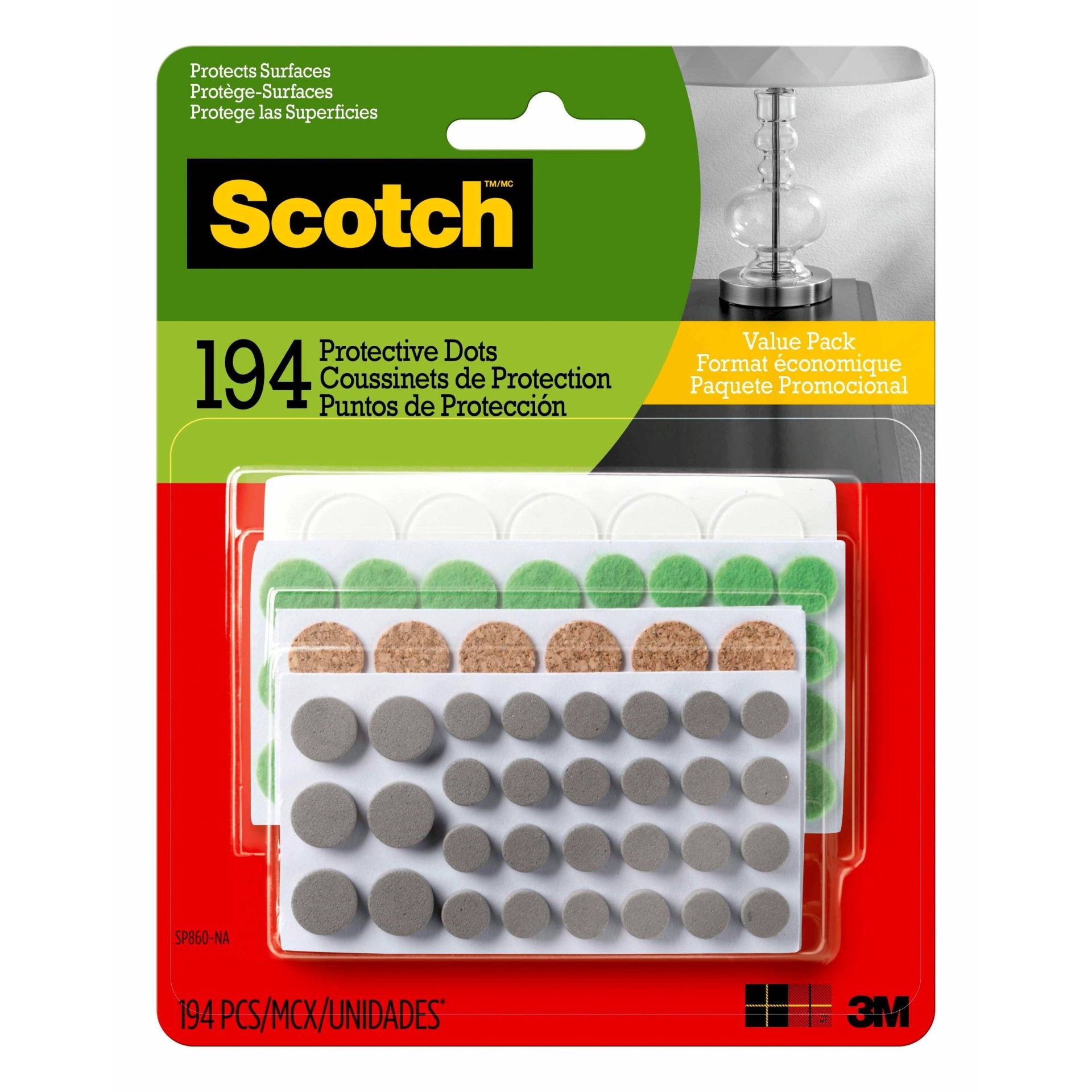 slide 1 of 1, Scotch 194pk Surface Protection, 194 ct