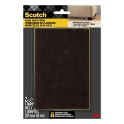 Scotch 2pk Felt Pads Brown