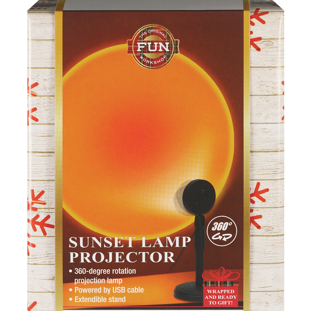 slide 1 of 1, SAMSONICO Sunset Projection Lamp, 1 ct