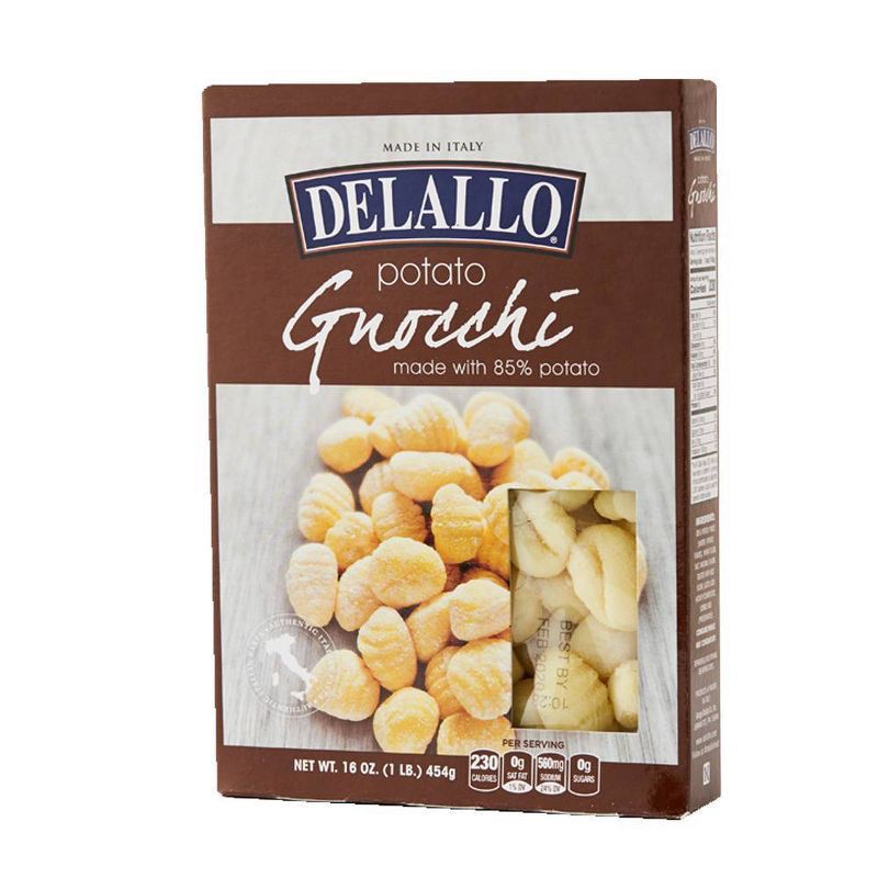 slide 1 of 3, DeLallo Potato Gnocchi - 16oz, 16 oz