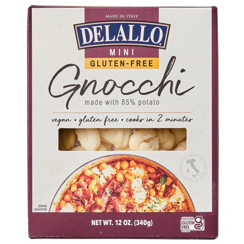 slide 1 of 4, DeLallo Mini Gnocchi - 12oz, 12 oz