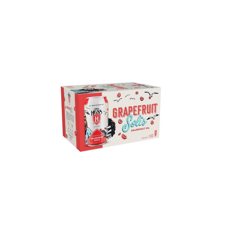 slide 1 of 1, Mike Hess Brewing Mike Hess Grapefruit Solis IPA Beer - 6pk/12 fl oz Cans, 6 ct; 12 fl oz