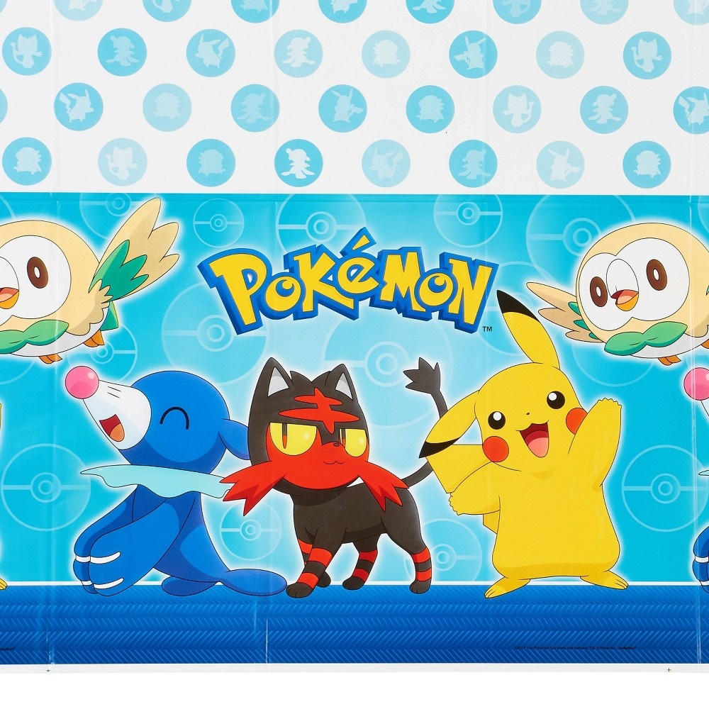 slide 3 of 5, American Greetings Pokémon Table Cover, 1 ct