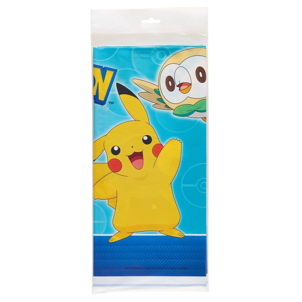 slide 4 of 5, American Greetings Pokémon Table Cover, 1 ct