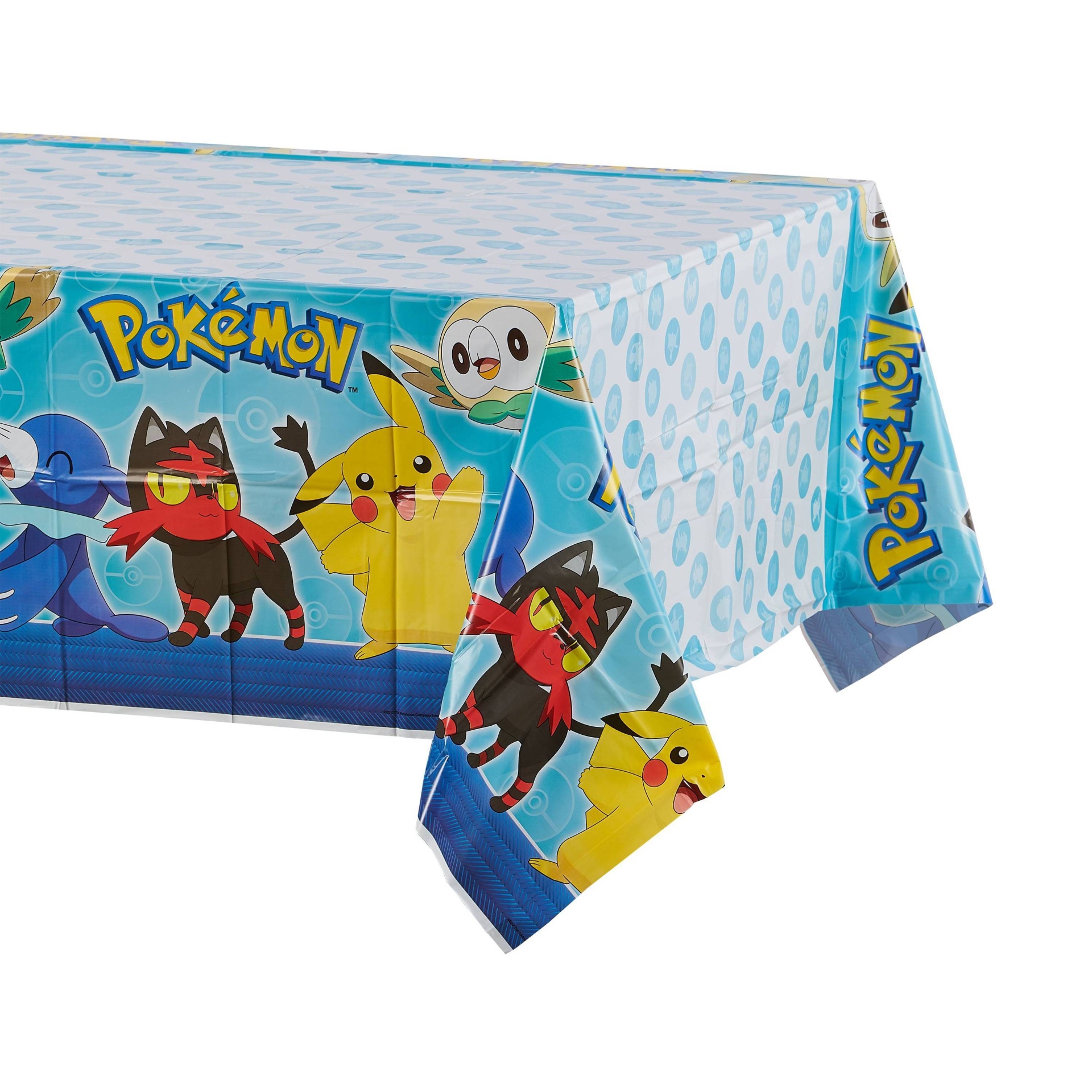 slide 1 of 5, American Greetings Pokémon Table Cover, 1 ct