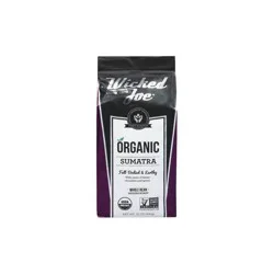 Wicked Joe Coffee Co. Sumatra Medium Roast Whole Bean Coffee - 12oz