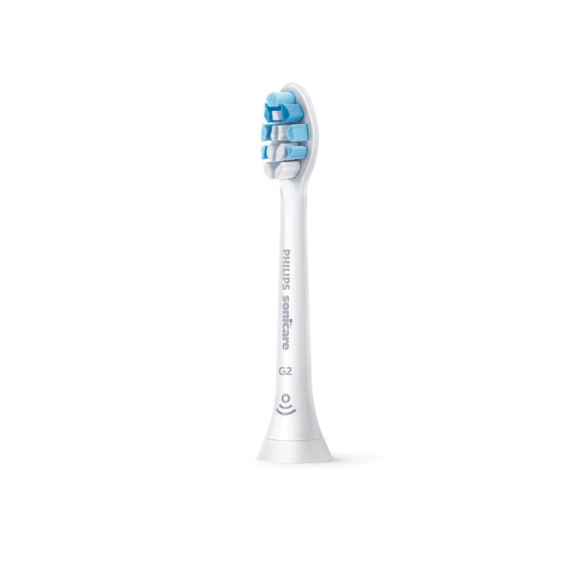 slide 3 of 9, Philips Sonicare G2 Optimal Gum Health Replacement Electric Toothbrush Head - HX9033/65 - White - 3pk, 3 ct