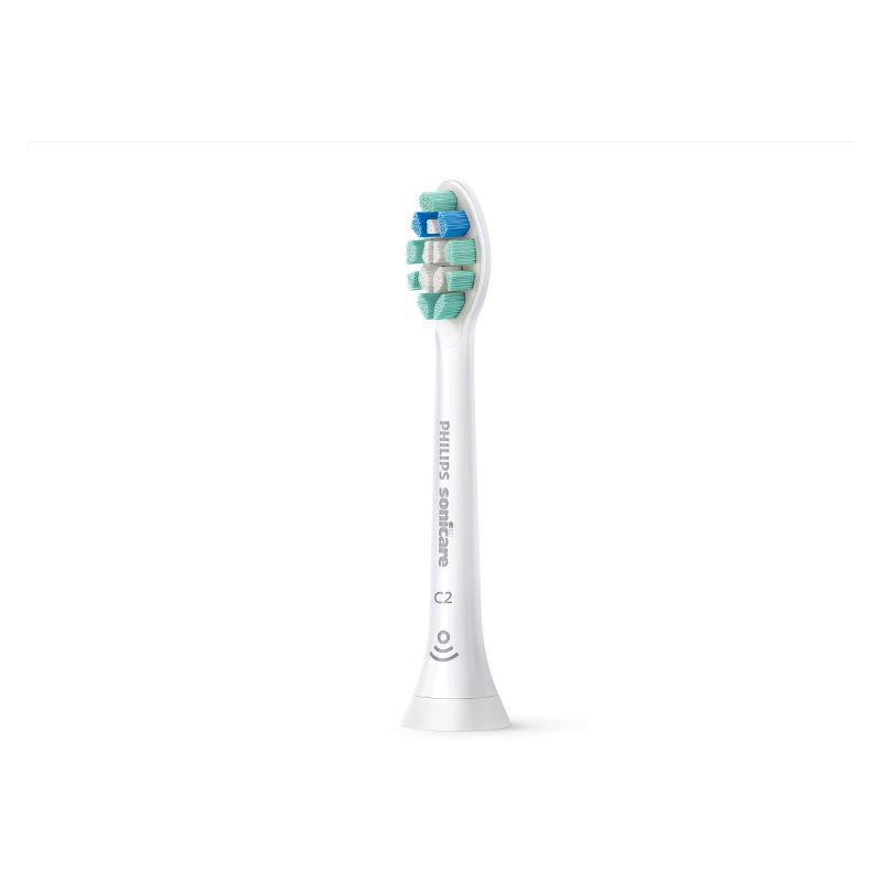 slide 2 of 7, Philips Sonicare Optimal Plaque Control Replacement Electric Toothbrush Head - HX9023/65 - White - 3ct, 3 ct