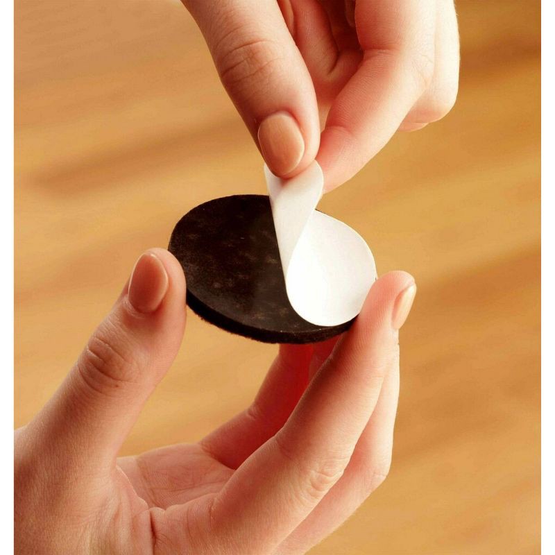 slide 2 of 9, Scotch 162pk Felt Pads Brown, 162 ct