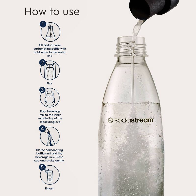 slide 4 of 8, SodaStream Zero Lemonade Sodamix - 14.8 fl oz, 14.8 fl oz