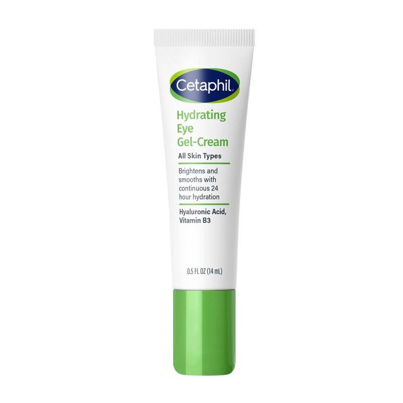 slide 2 of 14, Cetaphil Hydrating Eye Gel with Hyaluronic Acid - 0.5 fl oz​, 0.5 fl oz