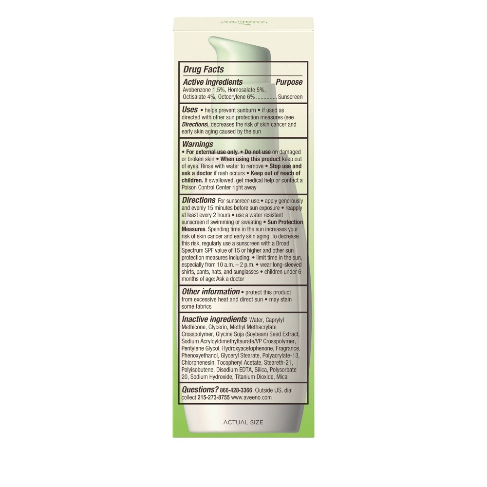 slide 7 of 12, Aveeno Positively Radiant Sheer Daily Moisturizing Lotion - Dry Skin - SPF 30 - 2.5 fl oz, 30 ct; 2.5 fl oz