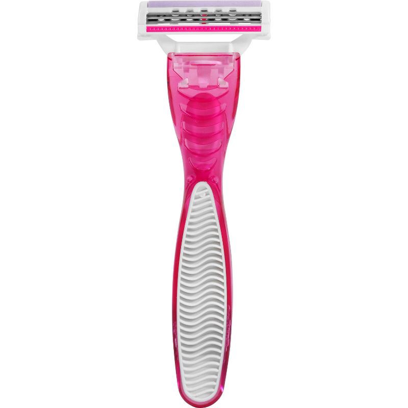 slide 3 of 7, Women's Triple Blade Disposable Razor 4ct - up&up™, 4 ct