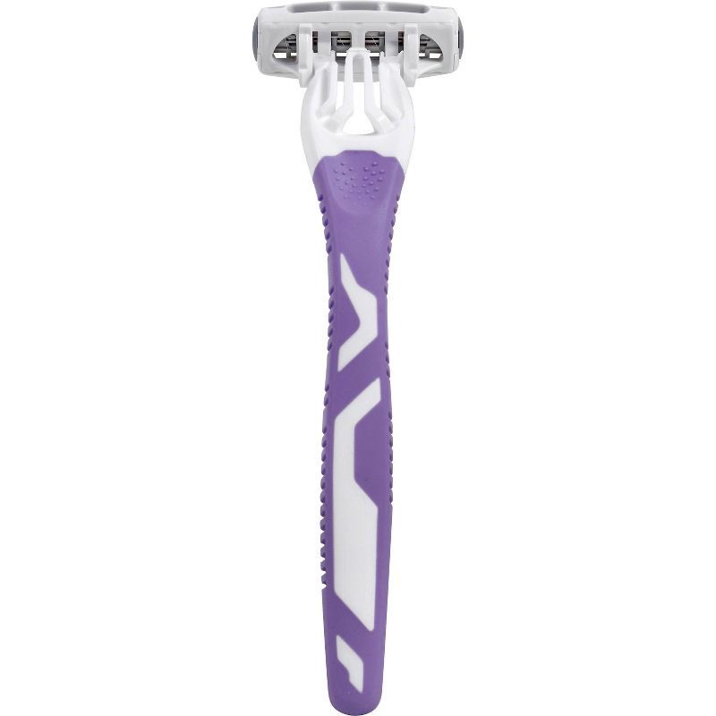 slide 8 of 8, Women's Four Blade Disposable Razor - 3ct - up&up™, 3 ct