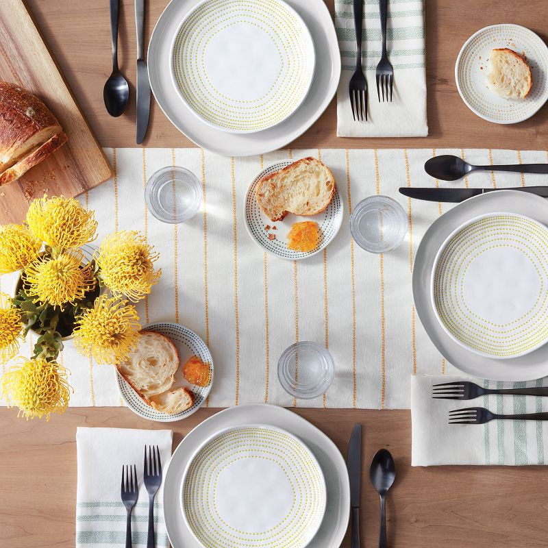 slide 3 of 3, Hearth & Hand with Magnolia 10.5" Stoneware Dinner Plate Cream - Hearth & Hand™ with Magnolia, 1 ct