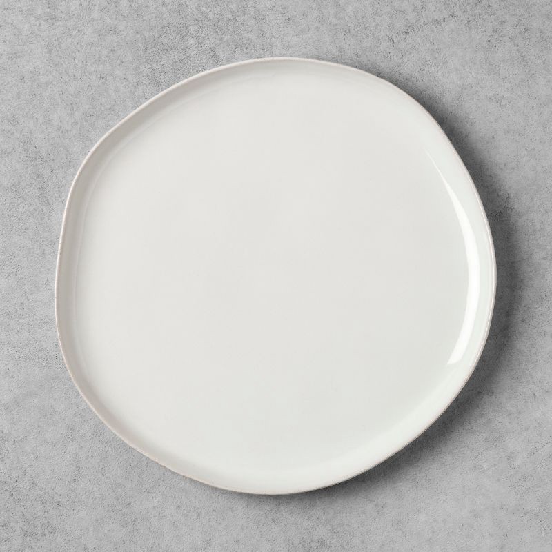 slide 1 of 3, Hearth & Hand with Magnolia 10.5" Stoneware Dinner Plate Cream - Hearth & Hand™ with Magnolia, 1 ct