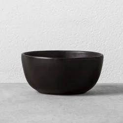 Hearth & Hand with Magnolia 8.5oz Stoneware Mini Bowl Black - Hearth & Hand™ with Magnolia