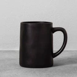 Hearth & Hand with Magnolia 16oz Stoneware Mug Black - Hearth & Hand™ with Magnolia