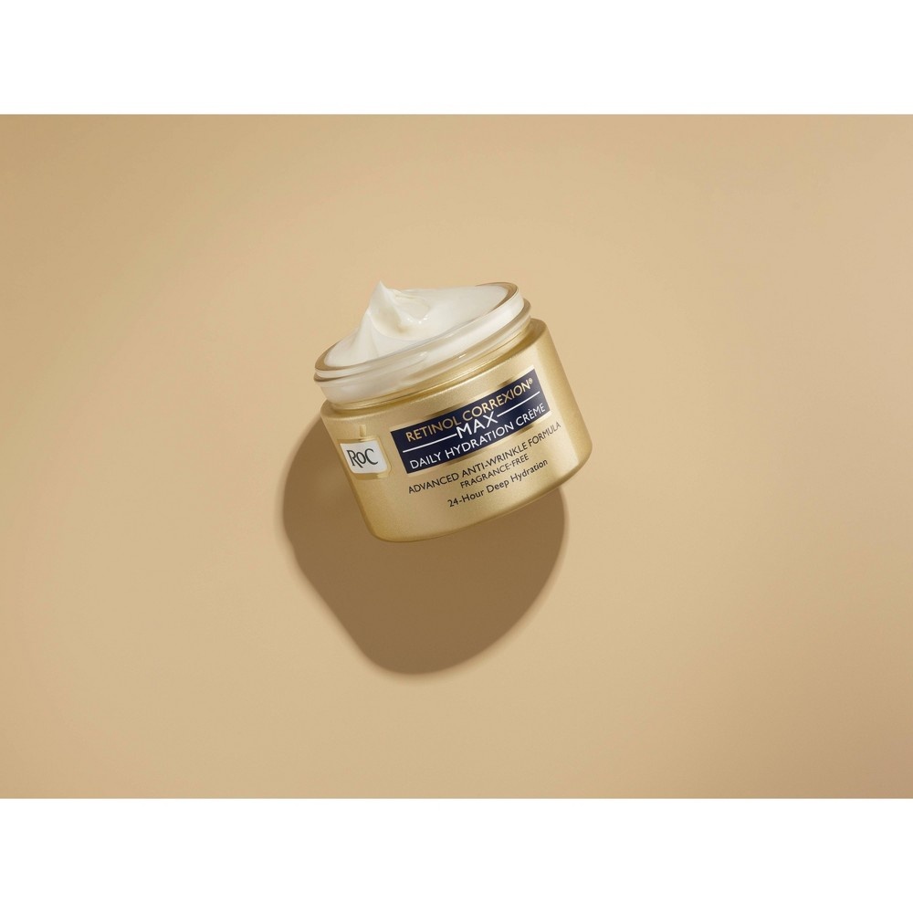 slide 2 of 7, RoC Retinol Correxion Max Daily Hydration Anti-Aging Cream, 1.7 oz