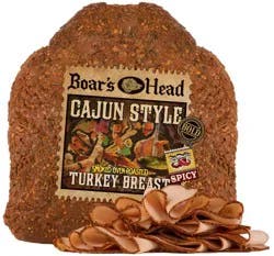 Boar's Head Spicy Cajun Style Smoked Oven Roasted Turkey Breast