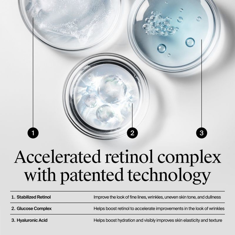 slide 5 of 11, Neutrogena Rapid Wrinkle Repair Retinol Face Moisturizer Cream with Hyaluronic Acid - Fragrance Free - 1.7oz, 1.7 oz