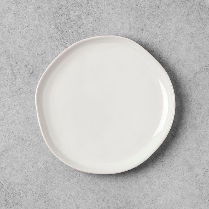 slide 1 of 4, Hearth & Hand with Magnolia 8" Stoneware Salad Plate Cream - Hearth & Hand™ with Magnolia, 1 ct