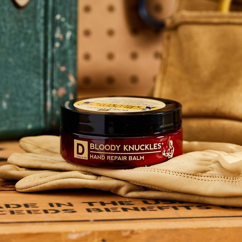 slide 4 of 5, Duke Cannon Supply Co. Duke Cannon Bloody Knuckles Hand Repair Balm - Fragrance Free Hand Lotion for Men - 5 oz, 5 oz