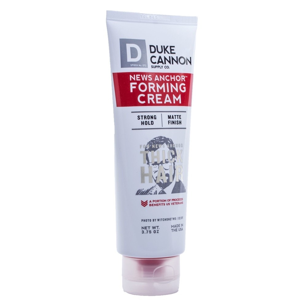 slide 3 of 3, Duke Cannon News Anchor Forming Cream, 3.75 oz