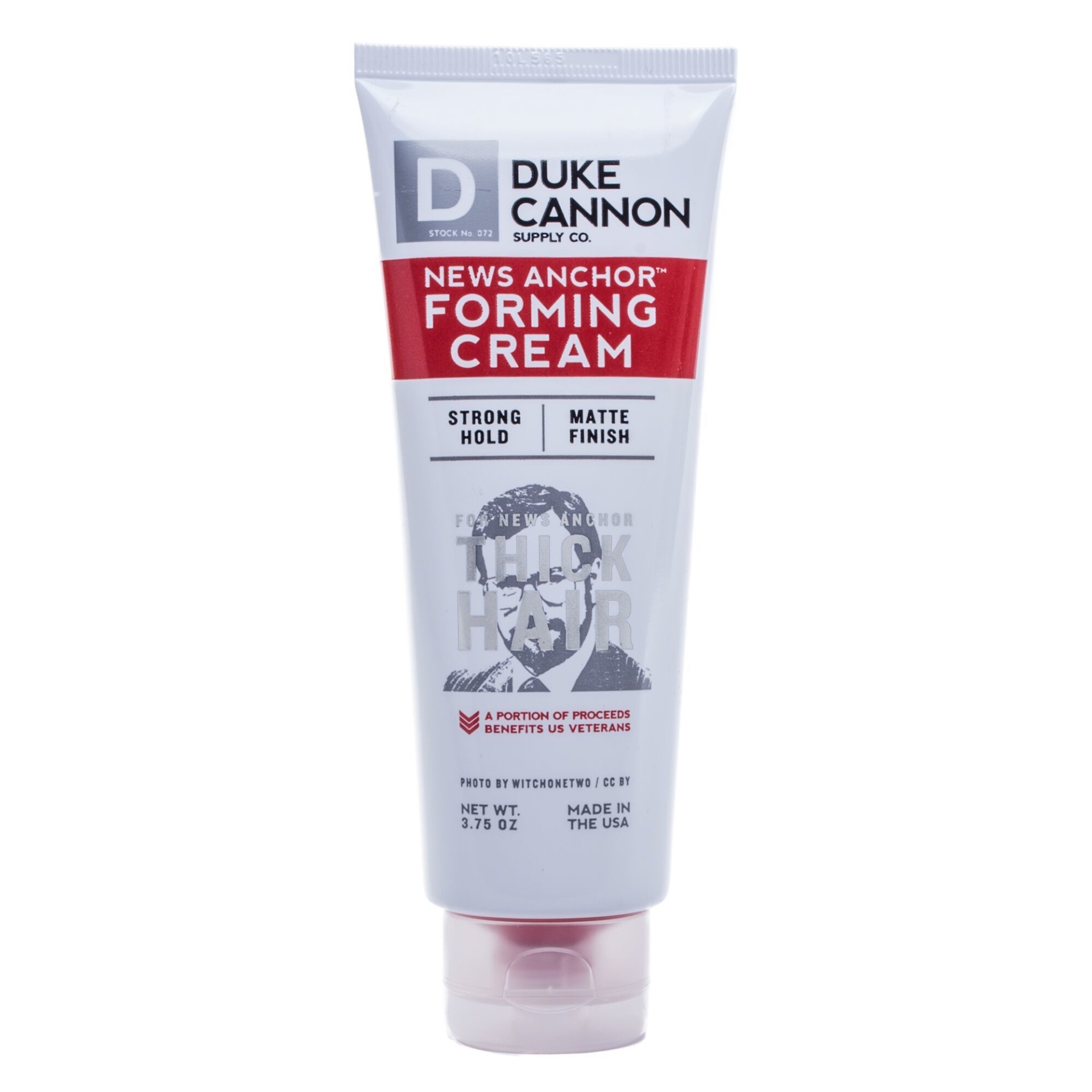 slide 1 of 3, Duke Cannon News Anchor Forming Cream, 3.75 oz