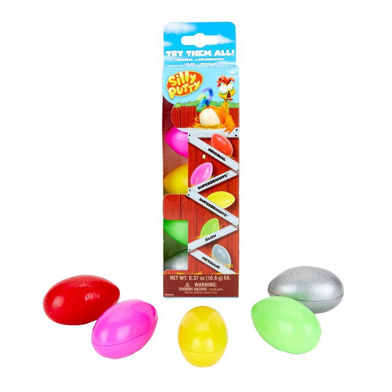 slide 3 of 5, Crayola 5ct Kids' Silly Putty Variety Pack, 5 ct