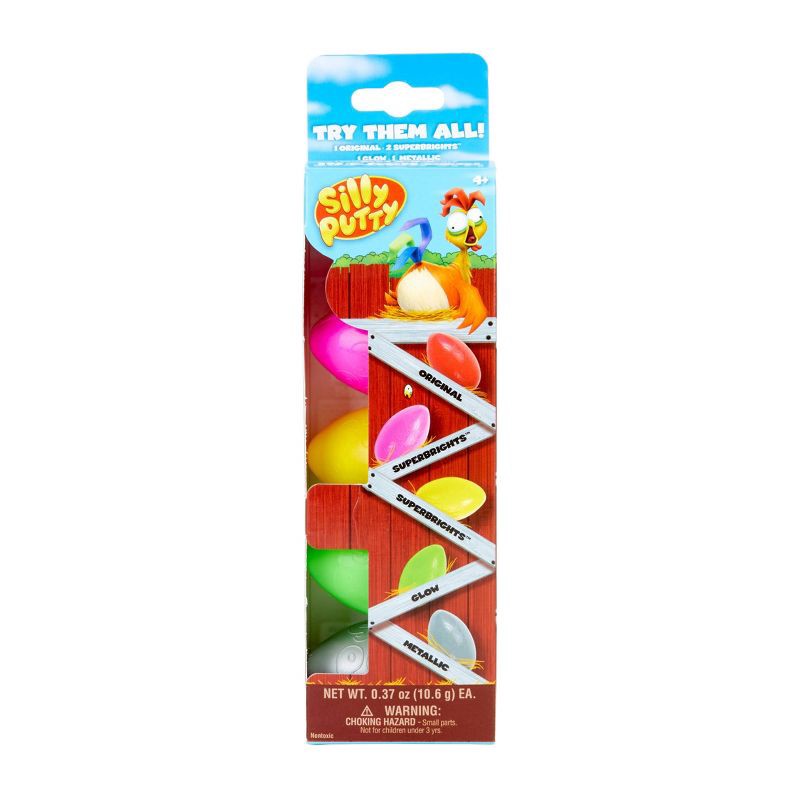 slide 1 of 5, Crayola 5ct Kids' Silly Putty Variety Pack, 5 ct