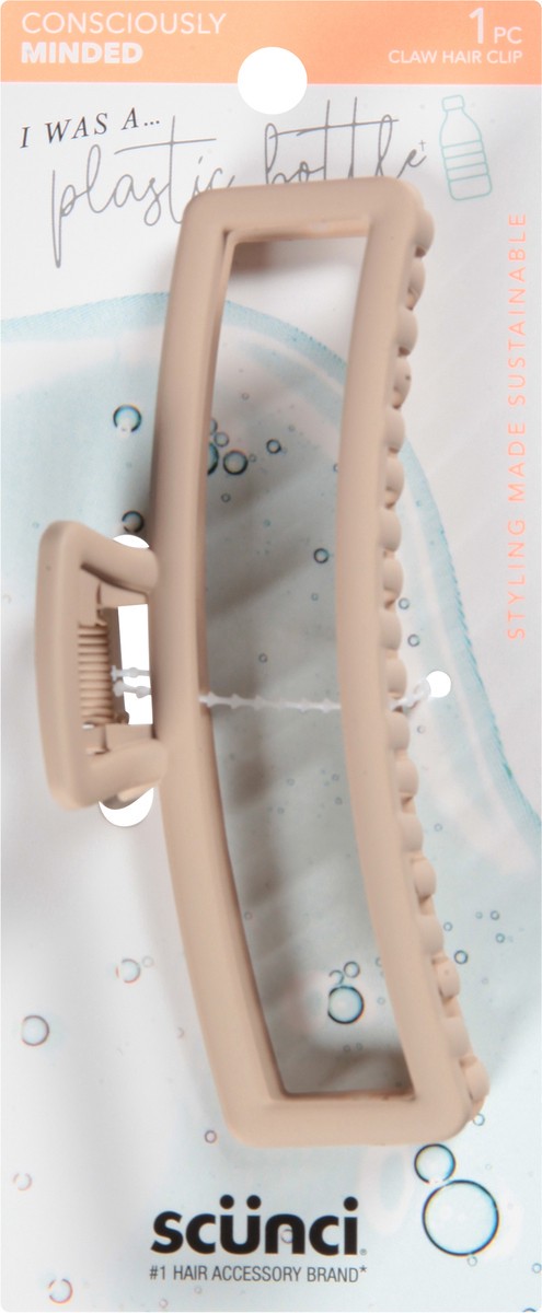 slide 7 of 9, scünci Consciously Minded Claw Hair Clip 1 ea, 1 ct