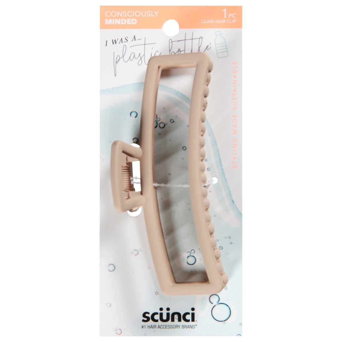 slide 1 of 9, scünci Consciously Minded Claw Hair Clip 1 ea, 1 ct