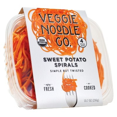 slide 1 of 1, Veggie Noodle Co. Organic Sweet Potato Spirals, 10.7 oz