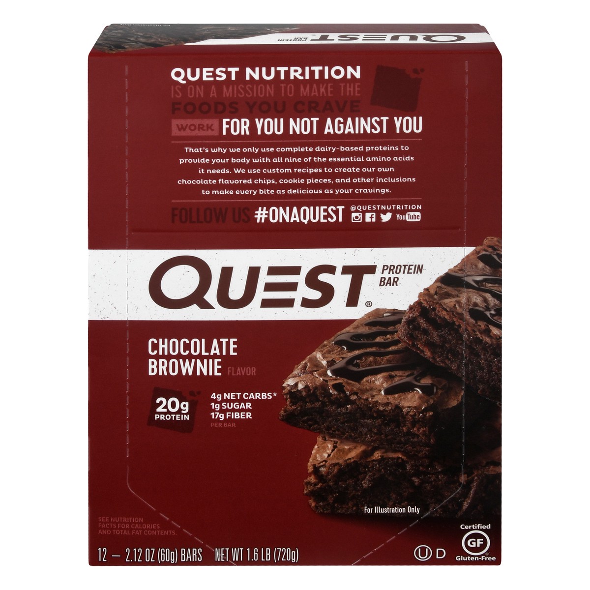 slide 1 of 9, Quest Protein Bar, 12 ct; 2.12 oz